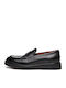 Leather Men's Loafers in Black Colour