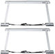 Rv Stabilizer Vevor Universal Bumper Stabilizer Rv Trailers Caravans Fifth Wheel Compact Foldable Design Easy Storage Adjustable Height 304.8 Mm To 711.2 Mm Reduces Rv Sway 2 Pieces