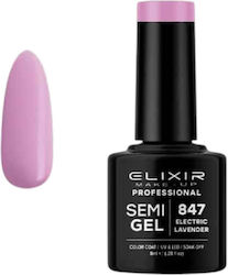 Elixir Semigel Gel Nail Polish Electric Lavende...