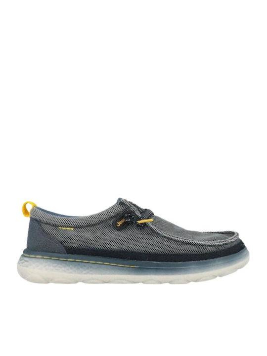 Jeep Footwear Ανδρικά Μοκασίνια σε Μπλε Χρώμα
