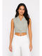 Gray Women's Vest SL-24251NS-26VE-GRAY