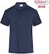 Giblor's Chef Jacket Blue with Short Sleeve