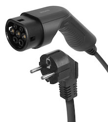 Deltaco Cablu Încărcare E-charge Mode2 Schuko Tip 2 10a 1 5+4m Ev-1232 Deltaco Cablu Încărcare E-charge Mode2 Schuko Tip 2 10a 1 5+4m Ev-1232