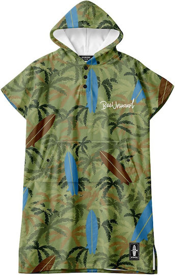 Bee. Unusual. Beach Camo Kid's Beach Poncho