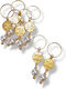 The Art of Beading Christening Charm Keychain White 20 Pieces MARTYRIKA107