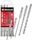 Einhell Set 5 Burghie cu Cap SDS Plus