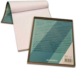 Aurora Math Notebook A5 100 Paper Sheets
