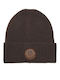 Beanie Ανδρικός Σκούφος Πλεκτός σε Καφέ χρώμα