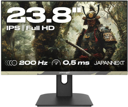 Japannext JN-IPS238FHD200F Camouflage IPS HDR Gaming Monitor 24" FHD 1920x1080 200Hz