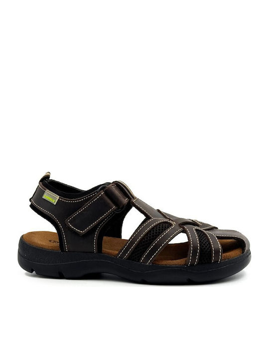 Slowwalk Kali 715 Sprinter Leder Herrensandalen in Braun Farbe Slowwalk Kali 715 Sprinter Leder Herrensandalen in Braun Farbe