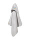 Guy Laroche Baby Bath Towel-Bathrobe Hooded Roadtrip Natural 75x75cm