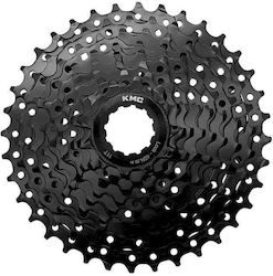 Kmc React 9 Speed 11/32t Cassette Black Kmc React 9 Speed 11/32t Cassette Black