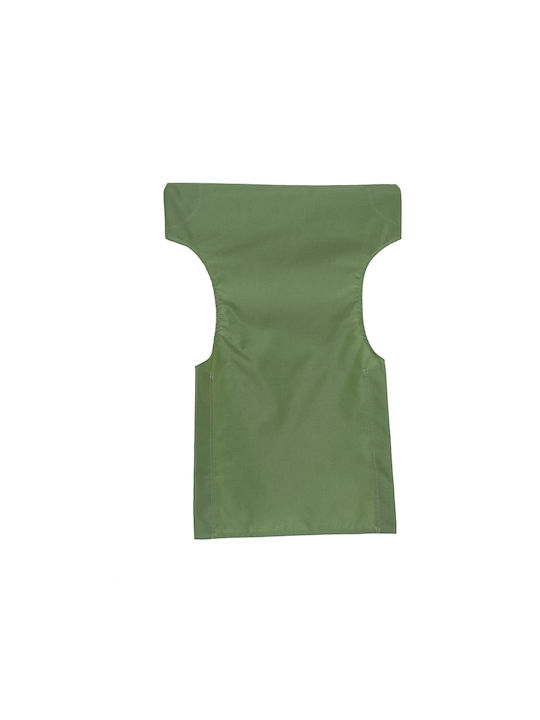 Politishome Director Chair Cover Made of Canvas Olive Green 57x77cm