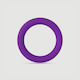 Men's Medium Silicone Purple Cock Ring