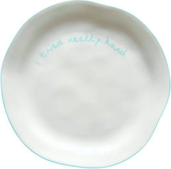 I Tried Really Hard Statement Porcelain Plate Maegen