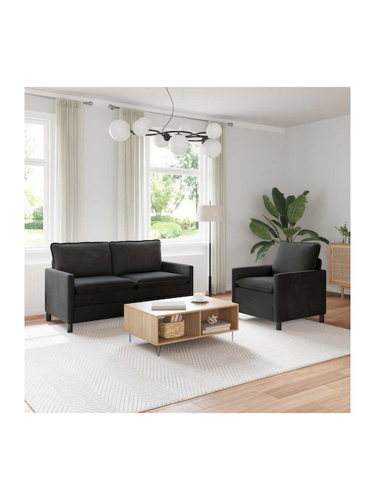 vidaXL Wohnzimmermöbel-Set 2-Sitzer & Sessel