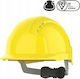 JSP 11-27-47 Cască Șantier De Construcții Galbenă