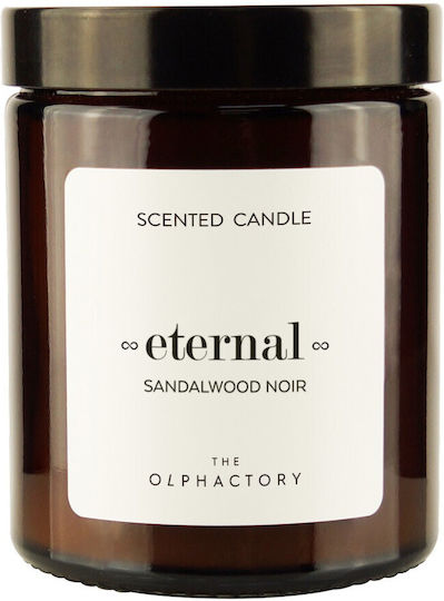 Lumânare Aromatică Vegetală Lemn De Santal Negru Cu Capac 135gr Eternal Olphactory Lumânare Aromatică Vegetală Lemn De Santal Negru Cu Capac 135gr Eternal Olphactory