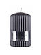 Donau Decorative Gray Candle