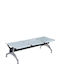 Three Seater Waiting Chair in Gray Colour