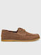 Suede Ανδρικά Boat Shoes σε Καφέ Χρώμα