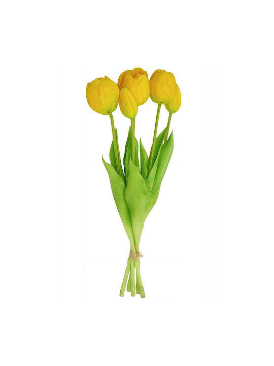 Bouquet of Yellow Peonies 39cm Saska Garden
