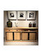 Obraz Basalt 105‑9859 Wall Painting 60x60 Basalt Art White Black