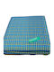 Benetton Spanish Knitted Blanket Double 235x270cm Blue