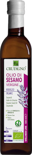 Sesame Oil 500ml Cold Pressed Crudigno Bio Piece