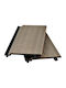 Wpc Wall Cladding Premium 20/148mm Antique 75520 Newplan Newplan