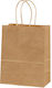 Metron Paper Gift Bag Brown 15x8x21cm