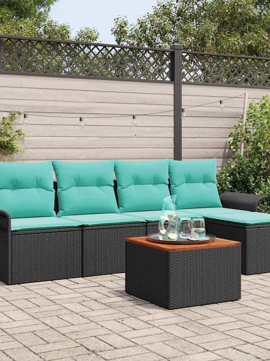 Garten- und Outdoor-Möbelsets Wohnbereich 6 Stü...