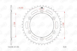 AFAM Γρανάζι Πίσω για Husqvarna SM 125 / 125 Supermotard / SM 125 S / SM 450 R / SM 450 RR / SM 570 R / SM 610 / SMR / TE για Suzuki DR 250 / RGV 250