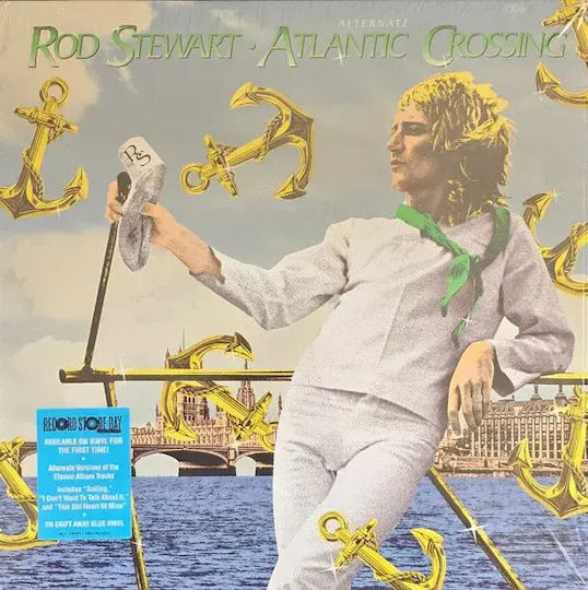 Rod Stewart Alternate Atlantic Crossing Lp Blue Vinyl Rsd '26