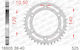 Pinion Spate Din Oțel Afam Lanț 525 Cod 16605-40