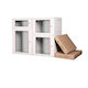 Steel Wandmontierter Rack-Schrank 4U Grau STEEL-04U5440LG