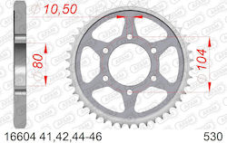 Pinion Spate Din Oțel Afam Lanț 530 Cod 16604-46