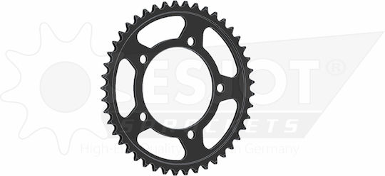Esjot Steel Rear Sprocket 525 Chain Number Teeth 45 50-29042-45