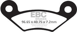 Ebc Brake Pads Fa483tt Set 1 Disc