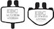 Ebc Brakes Мотоциклетни Накладки Fa485tt Комплект 1 Диск