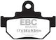Ebc Brake Pads Fa106/2r Set 1 Disc