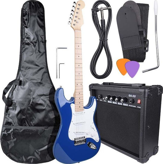 NN Set Electric Guitar with S Pickups Arrangement