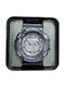 Digital Men's Watch 40mm Battery with Black Rubber Strap