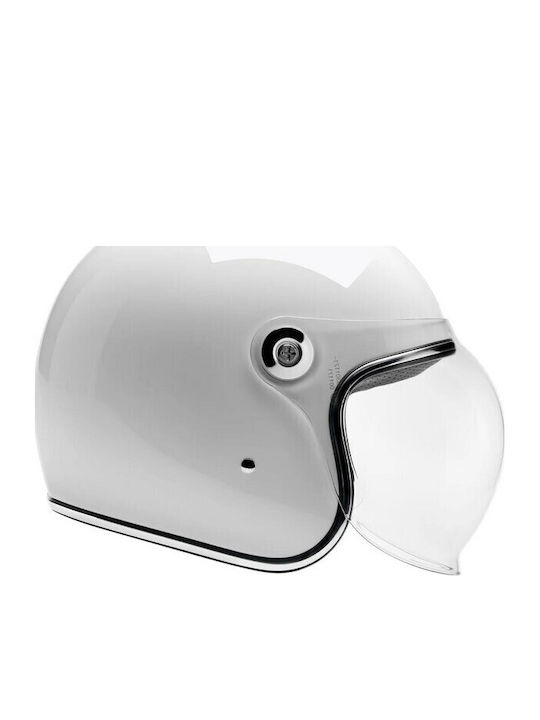 Biltwell Tahoe Gloss White Κράνος Μηχανής Jet D...