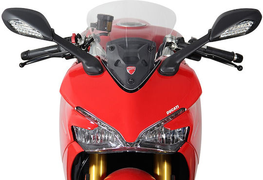 MRA Motorrad-Windschutzscheibe Ducati Supersport 950 S Va 2021 Om Shape Transparent