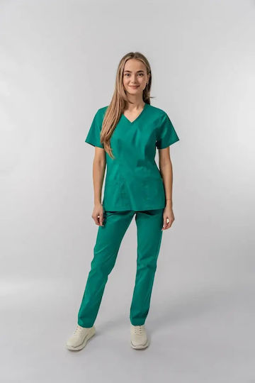 Masstex Unisex Medical Blouse Green
