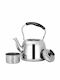 Elekom Teapot with Filter Stainless Steel Gray 2000ml 3800158156607