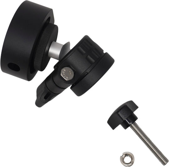 Адаптер За Основна Поставка Сферична Глава Starlink Mini Ball Head Adapter Quick Release Tripod Mount 1/4"-20 Screw Clip & 3/8"-16 Threads Pipe Adapters Алуминиева Сплав Черен Код 1-per0175