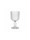 Cryspo Trio Noris Set Water Glasses Goblet Glass 350ml 6 Pieces