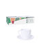 Cok Spain Kaffe/Freddo Glas Kelch in Braun Farbe